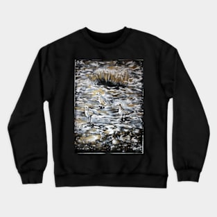 Kamouraska Silver Plovers Crewneck Sweatshirt